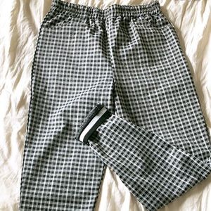 Adorable checkered pants